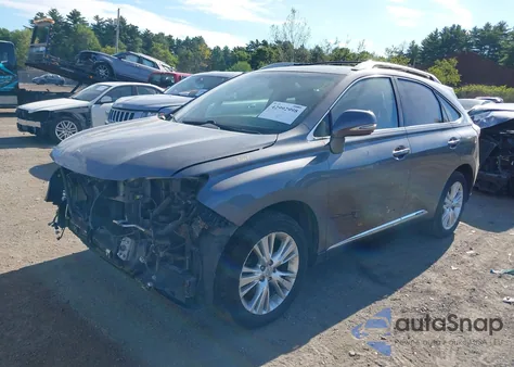 2012 Lexus Rx 450H from USA, damaged, VIN JTJBC1BA3C2428579